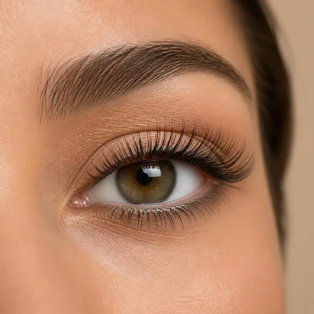 Classic Set lash service at The Lash and Beauty Loft